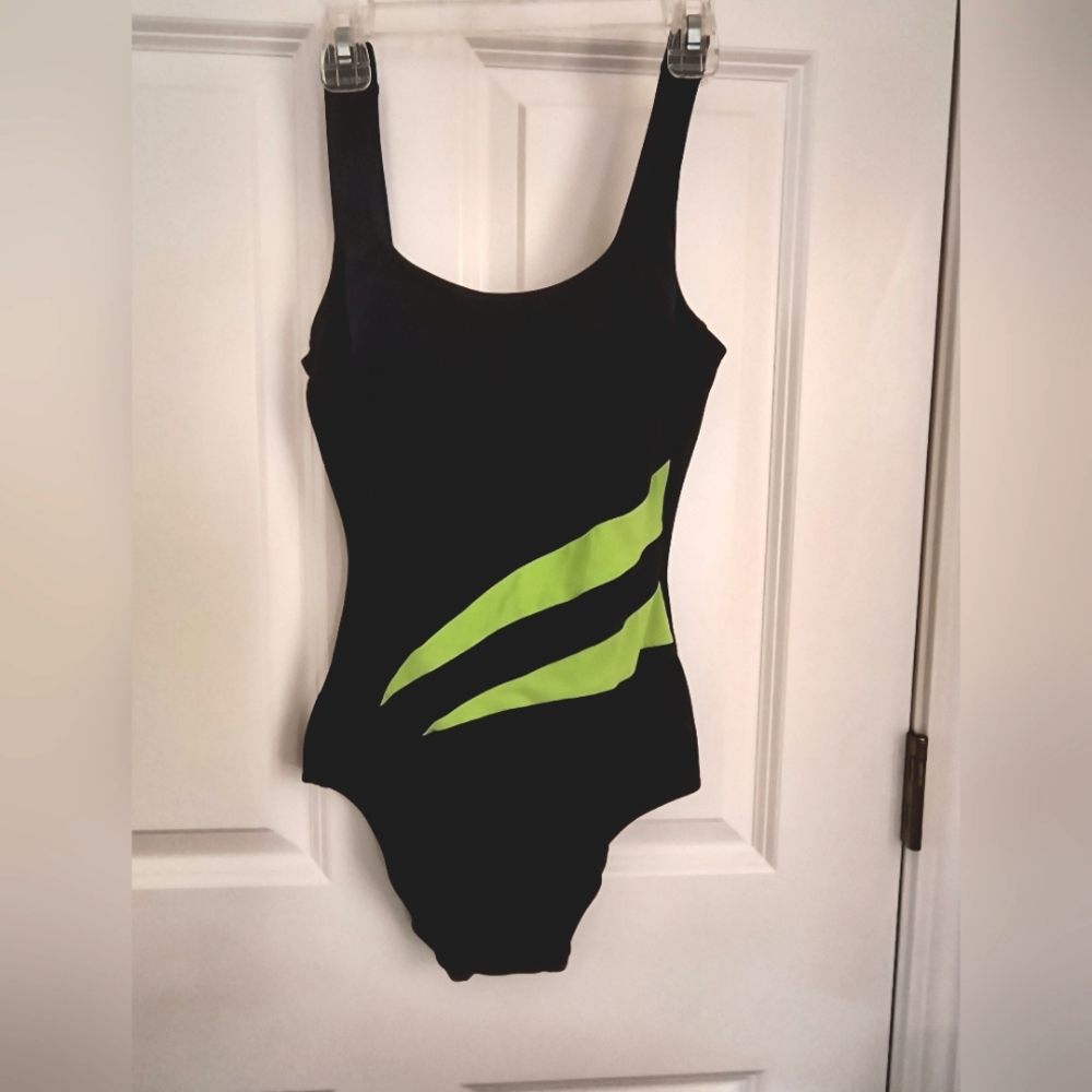 Vintage Longitude One-Piece with V-Neck Dip in Back